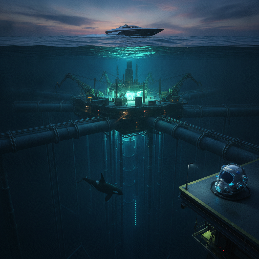 Dream About Orca, Mining Facility: Danger