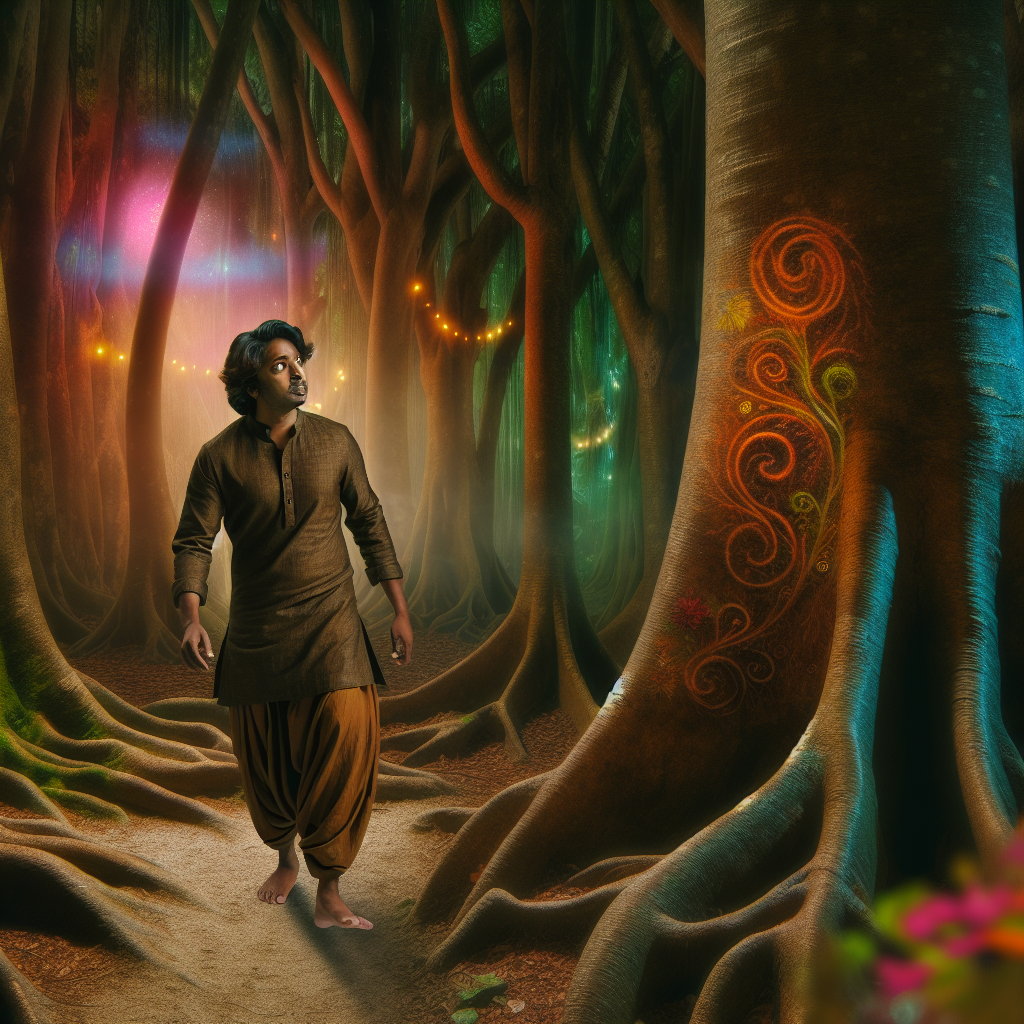 Interpreting the Enigmatic Symbols of a Surreal Dream: A Journey through a Mystical Forest