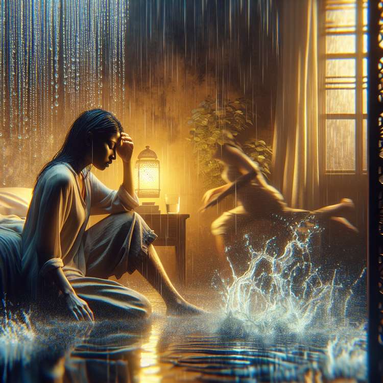 Anxiety / Stress Dream — Rain & Water