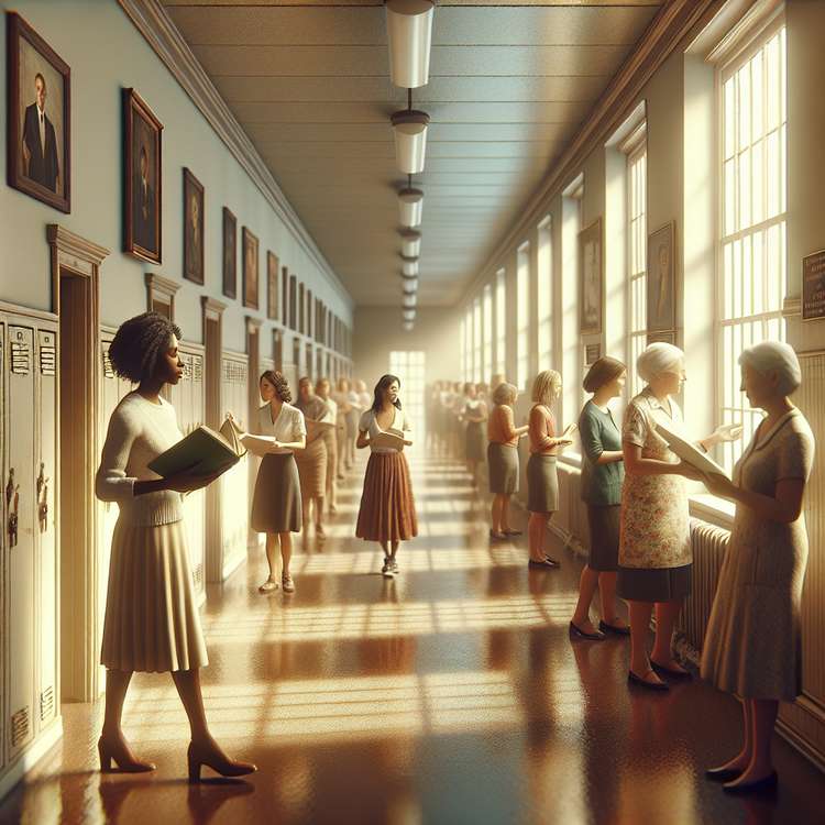 Memory Replay: School Corridors & Teachers