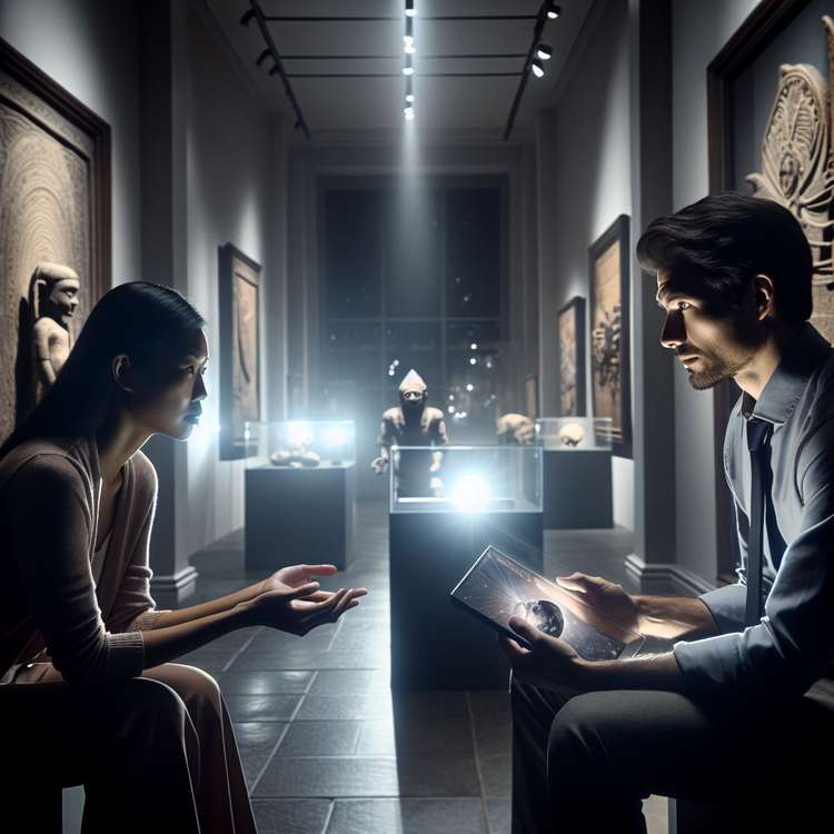 Symbolic/Metaphorical Dream: Museum Conversation