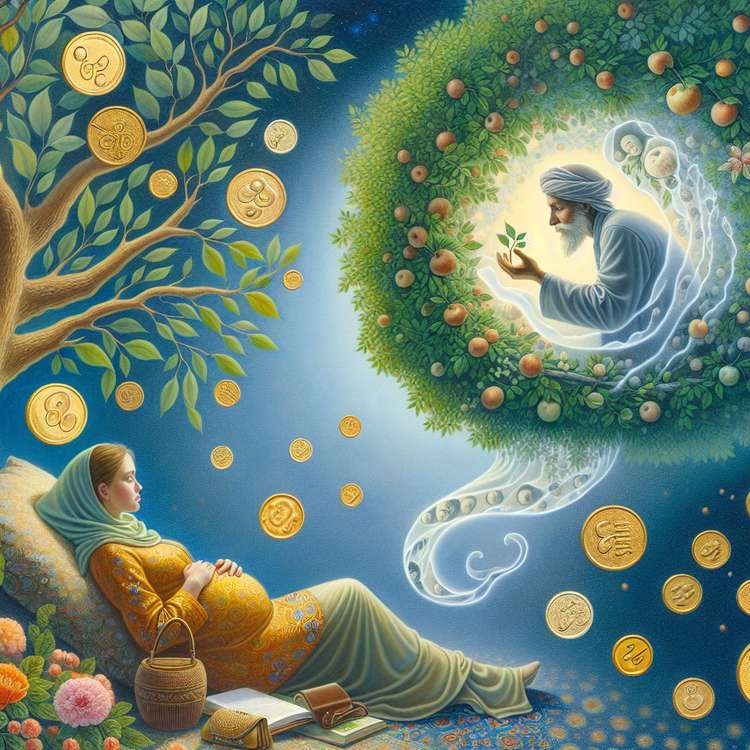 Symbolic Dream: Pregnant, Father & Tree