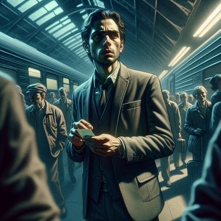 Anxiety / Stress Dream — Train & Tickets