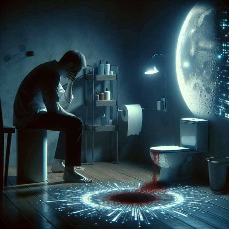 Anxiety / Stress Dream: Blood & Toilet