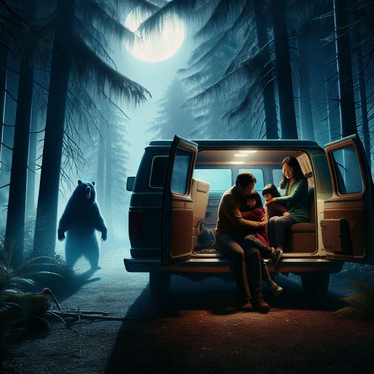 Nightmare: Bear in a Dark Forest